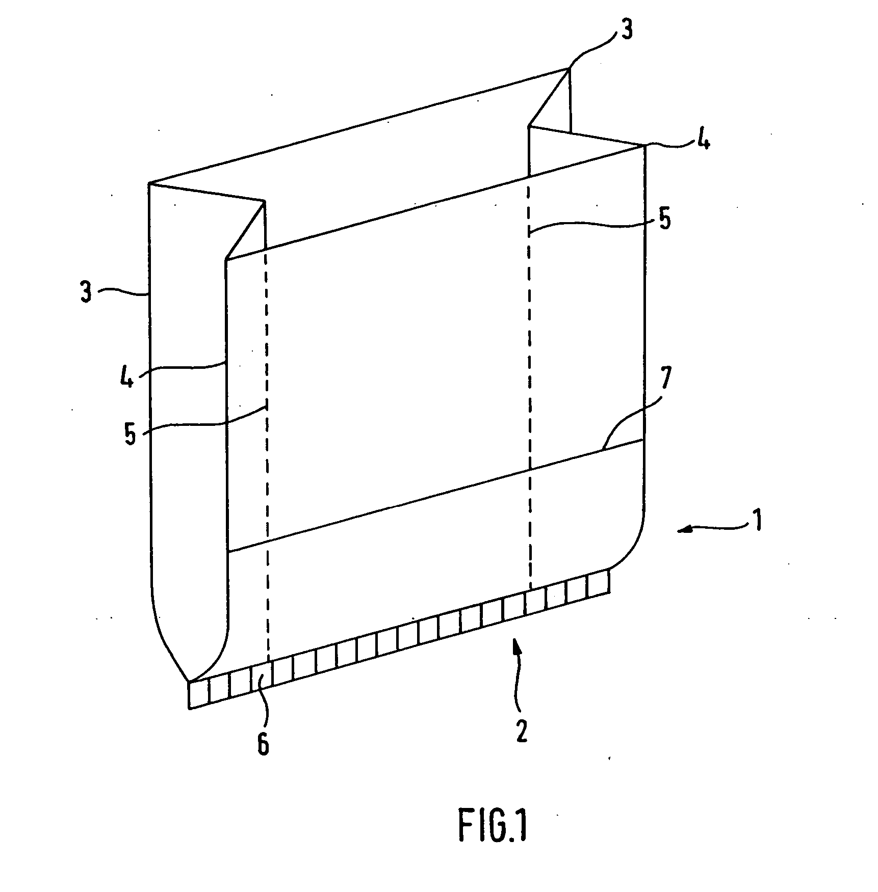 Filter bag and method for the production thereof