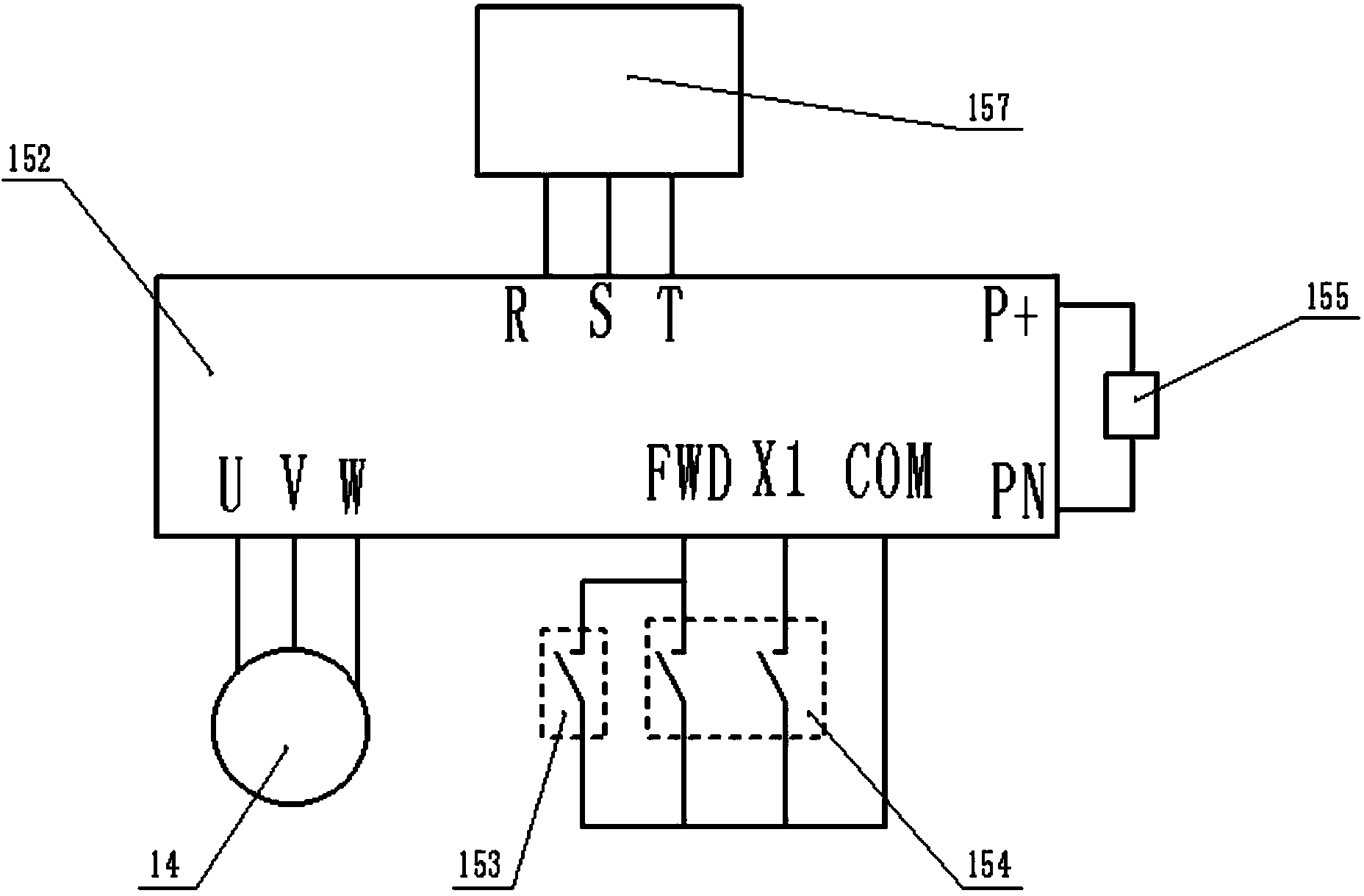 Glass fiber warping machine