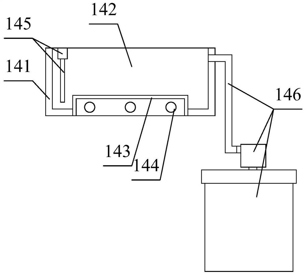 Rapid gluing device for corrugated paper
