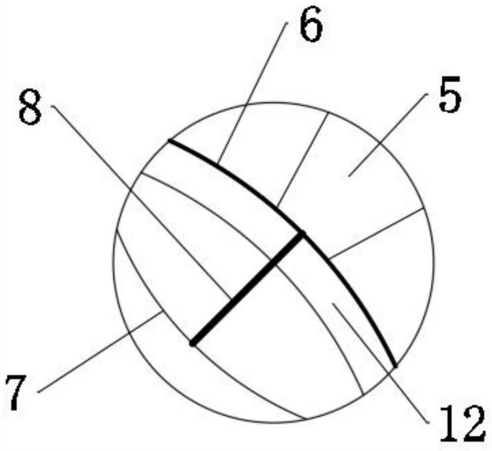 Air impact type treatment method for desertified soil