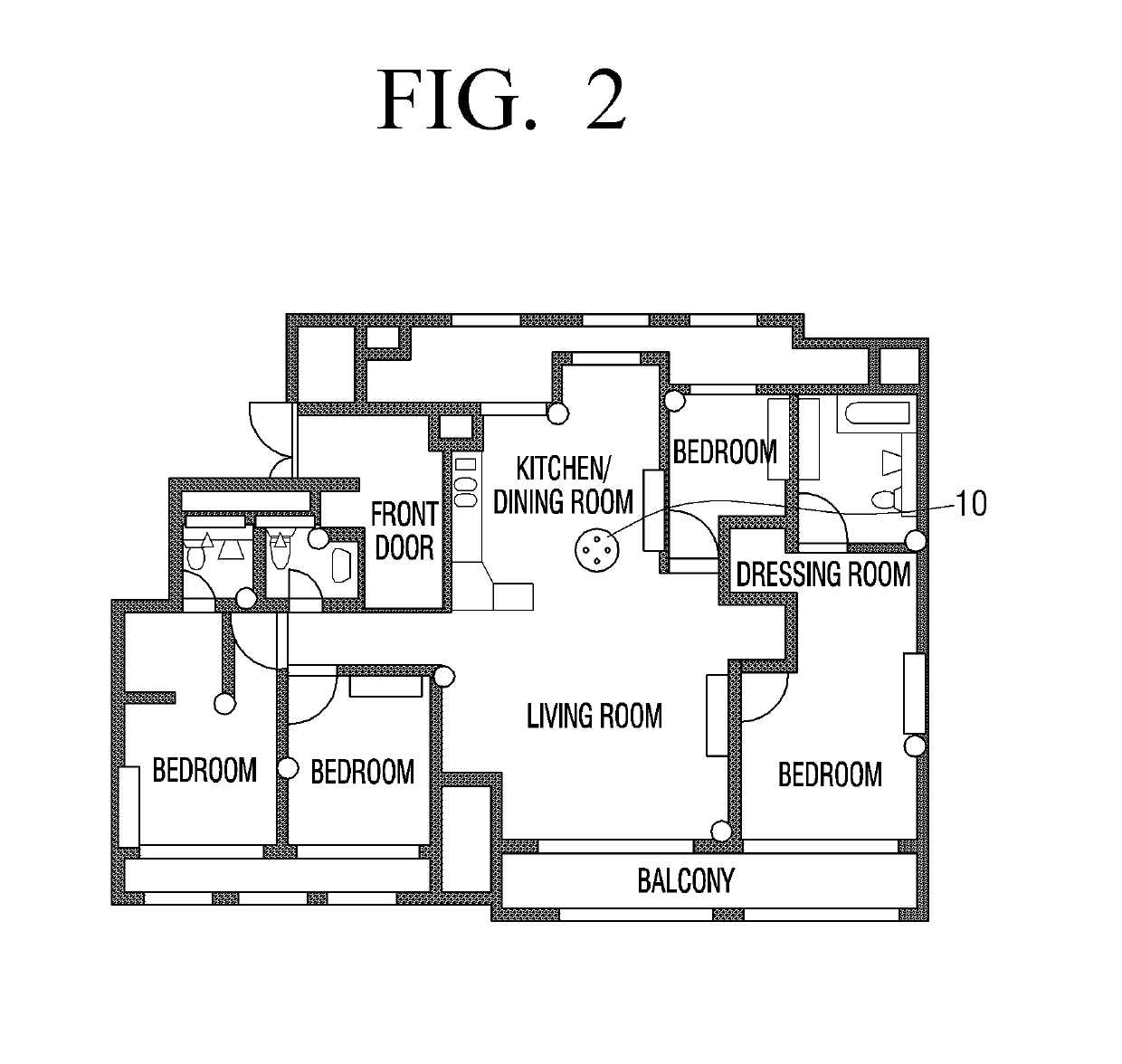 Mobile home robot and controlling method of the mobile home robot