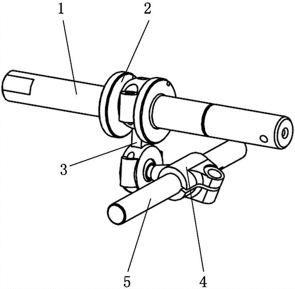 Take-up stroke adjustable structure and sewing machine