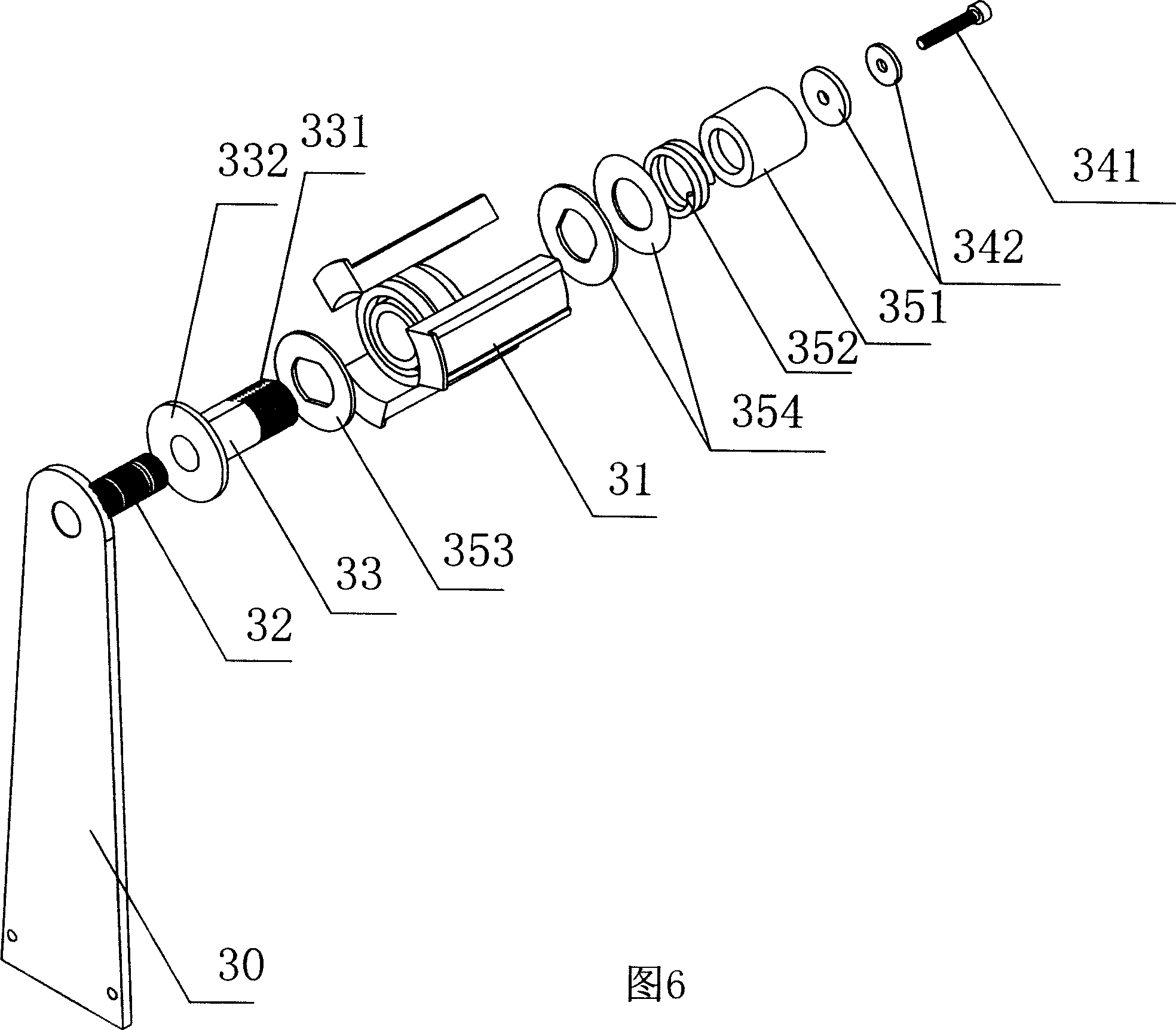 Adhesivetape box-sealing machine core