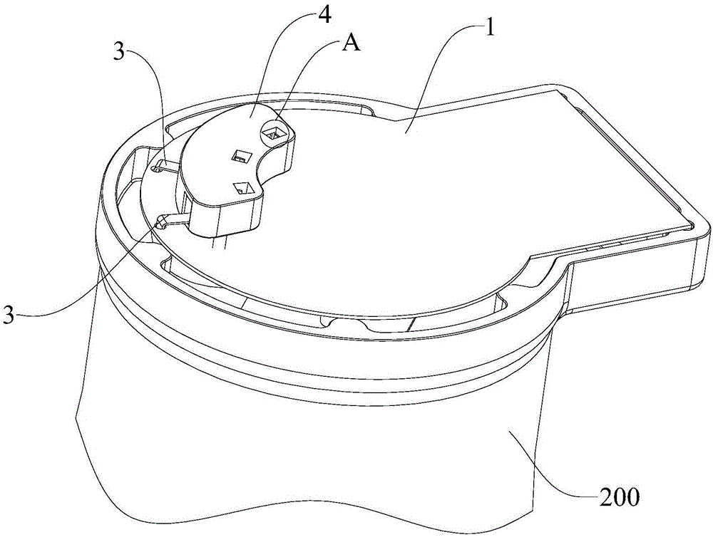 Connecting assembly used for electric compressor and electric compressor equipped with same