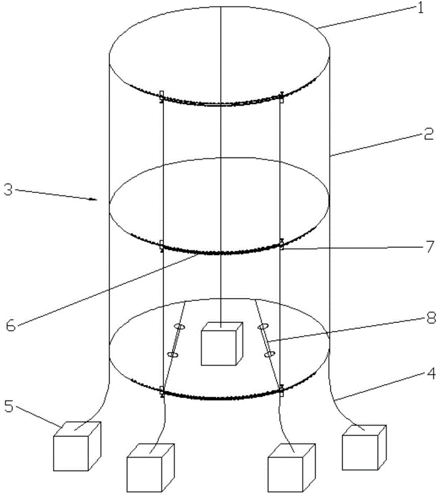 Water-bath fixing frame with adjustable size