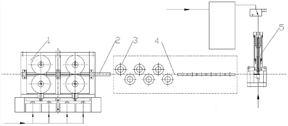 Novel wire cutting machine