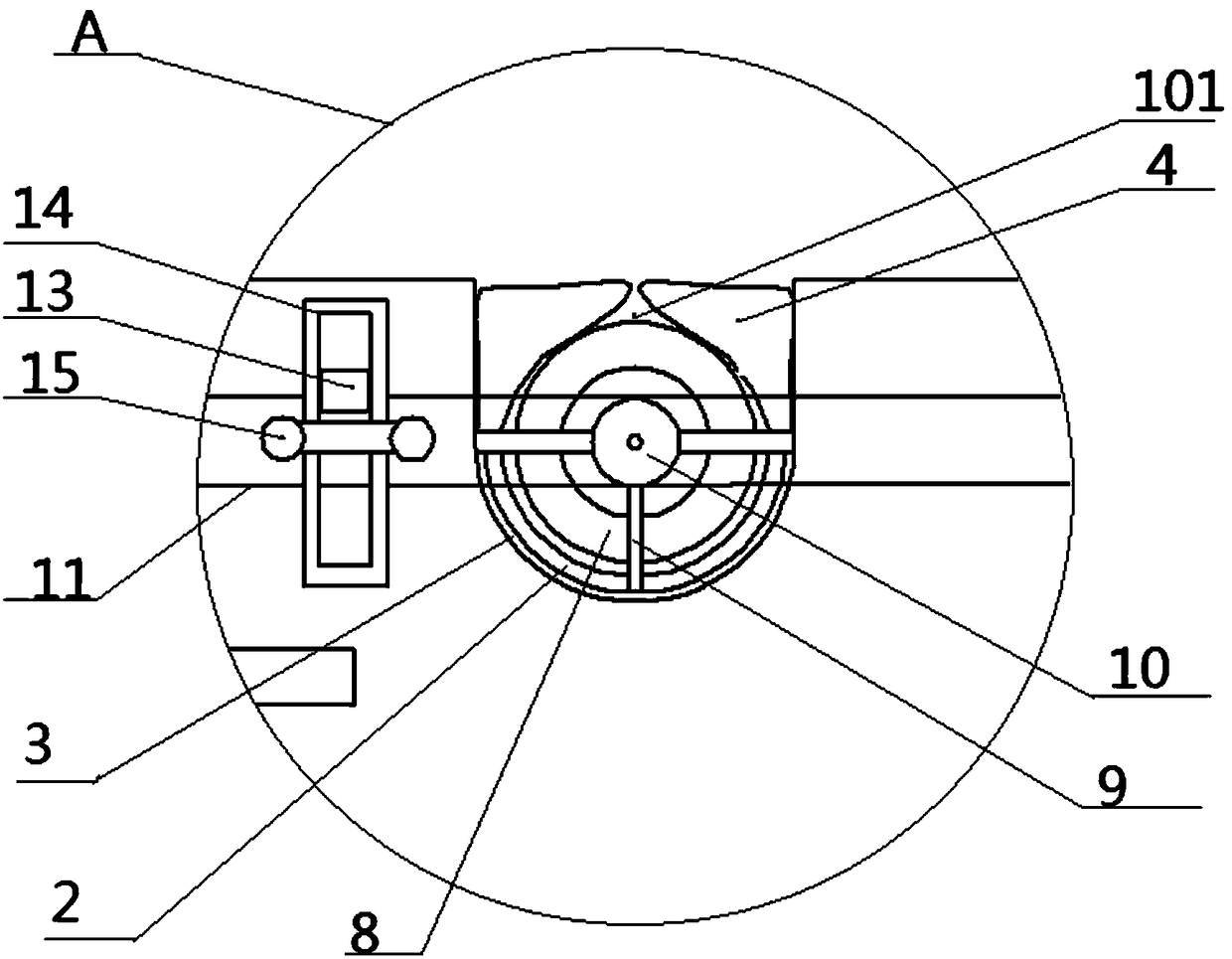 Grinding method for pipe end portions in batches