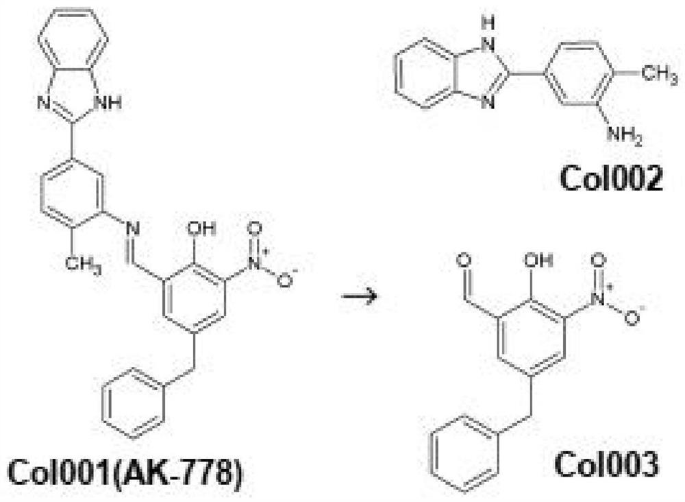 Application of compound in preparation of antithrombotic drugs