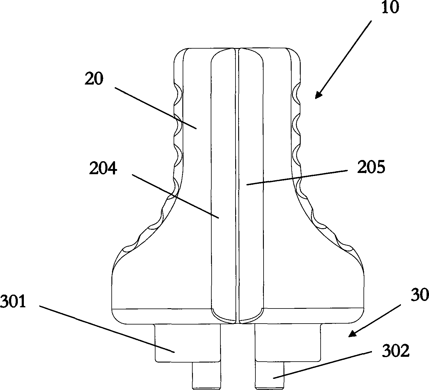 Fixation aid for brain electrode lead