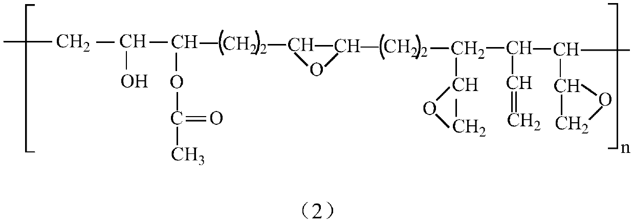 A modified polybutadiene prepolymer and its preparation method and application