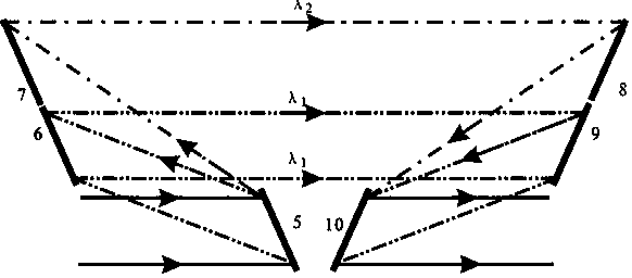 Plane mirror spliced heavy-calibre grating pulse compressor