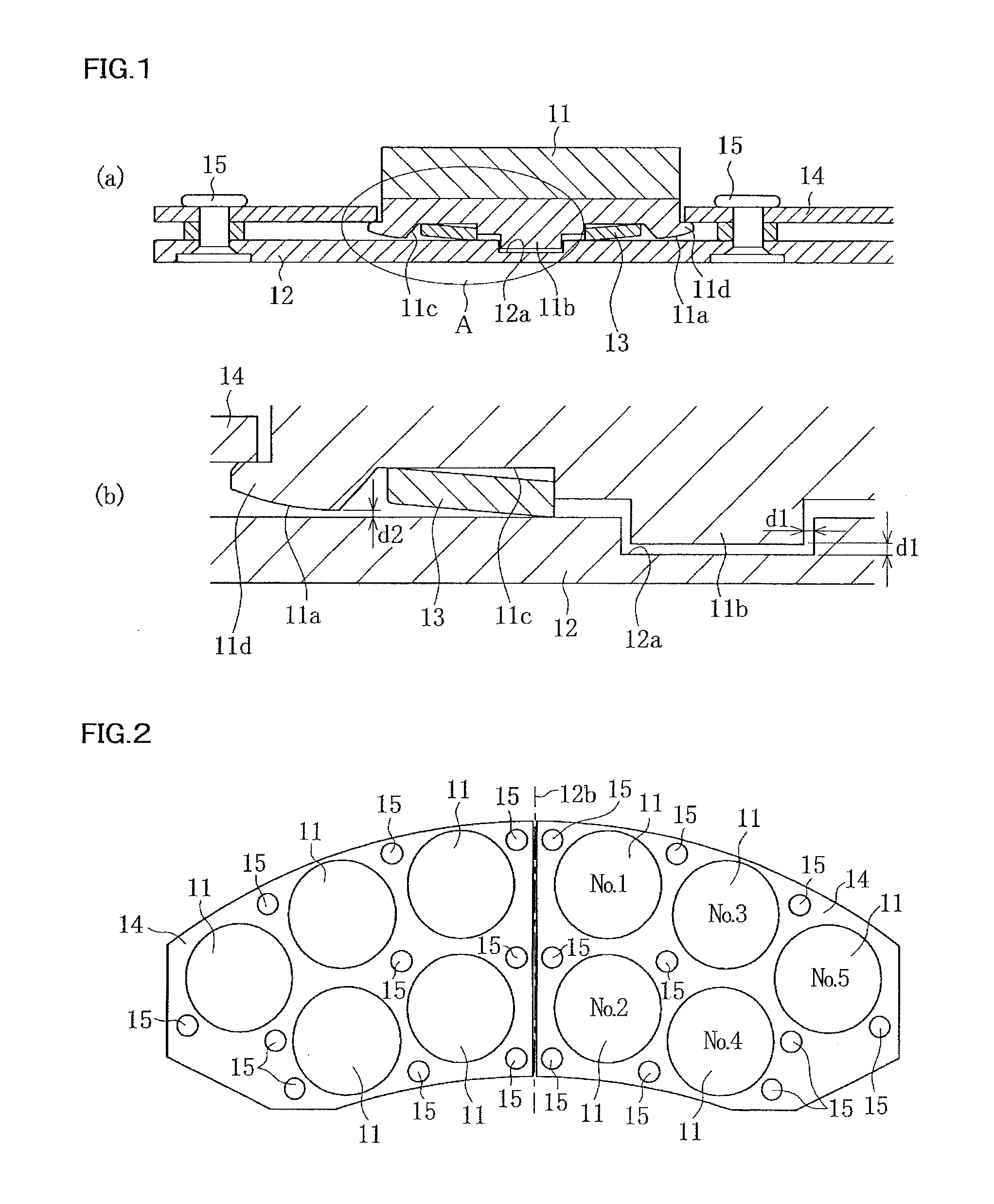 Brake lining for railroad car