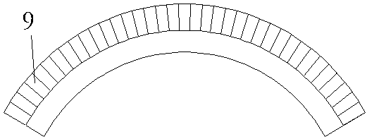 Pipe shed construction method for weak surrounding rock section of tunnel portal