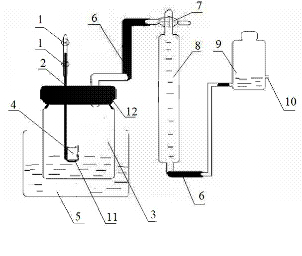 Analytical method for single substance calcium in core-spun calcium line