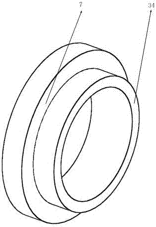 Walking platform provided with gear variable drive wheels