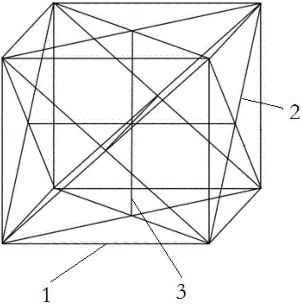 3D-printed gradient-diameter medical porous metal bone tissue scaffold