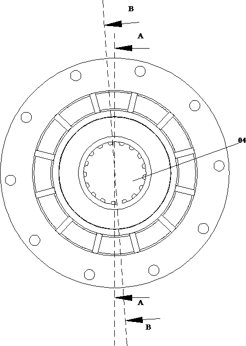 Motor brake device