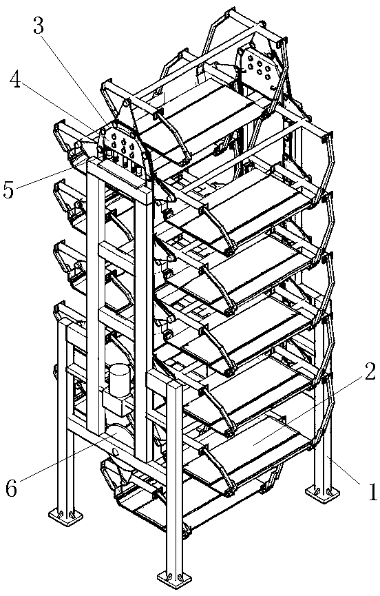 Vertical circulation stereo garage and running control method thereof