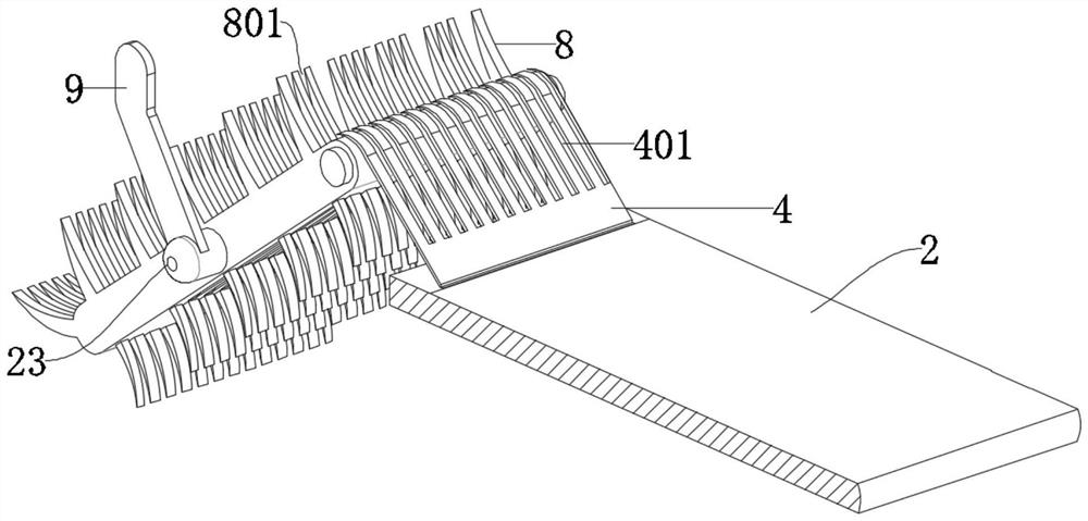 Water surface salvaging device for water pollution treatment