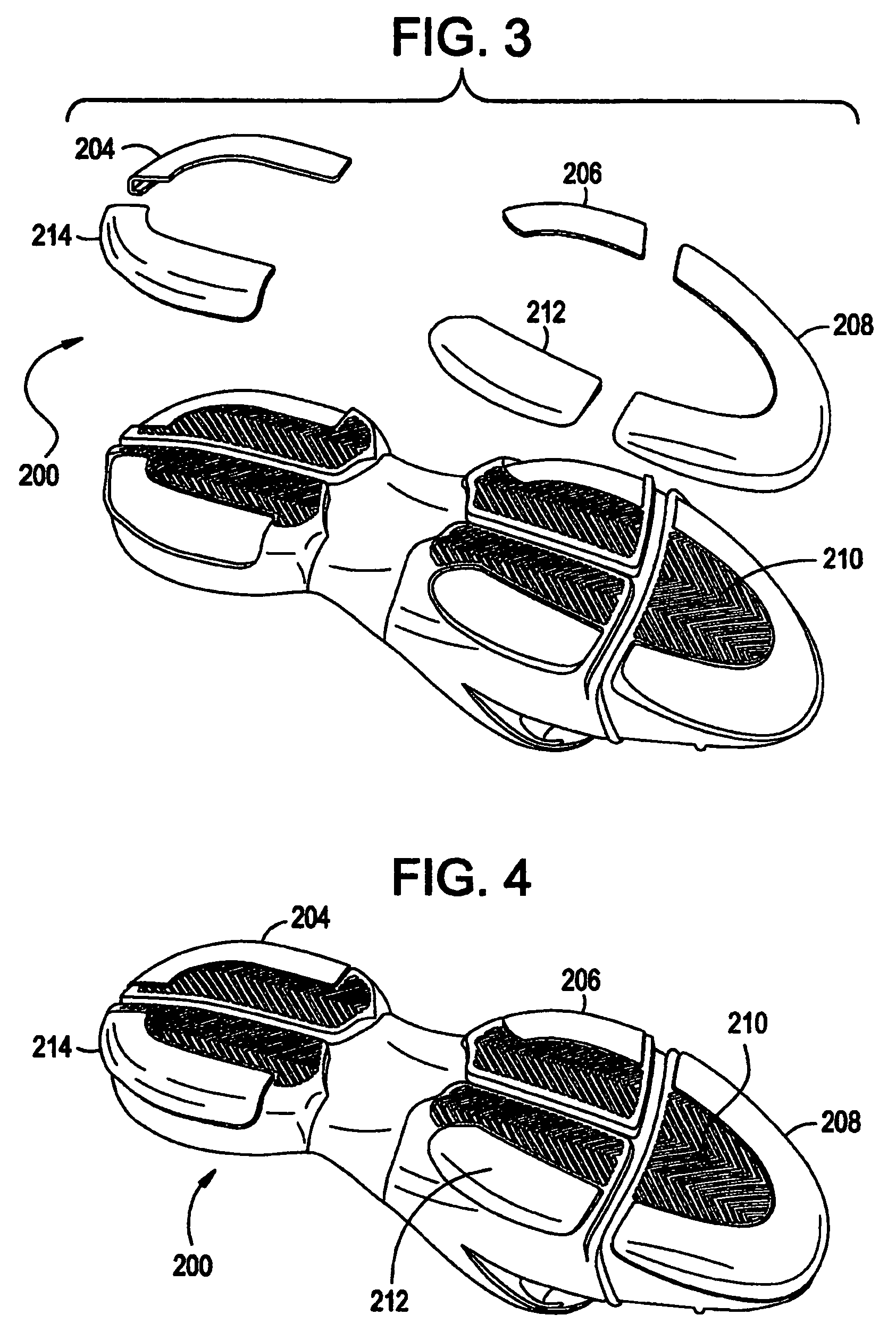 Footwear including replaceable outsole members