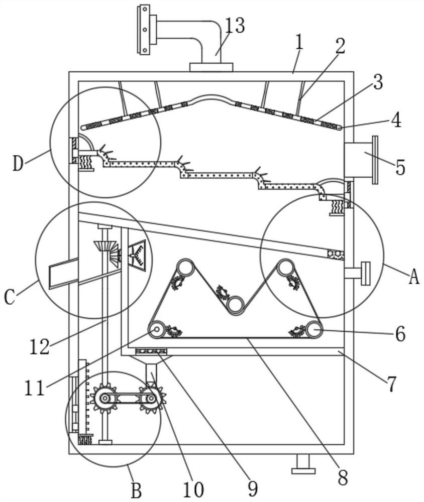 Industrial wastewater treatment method