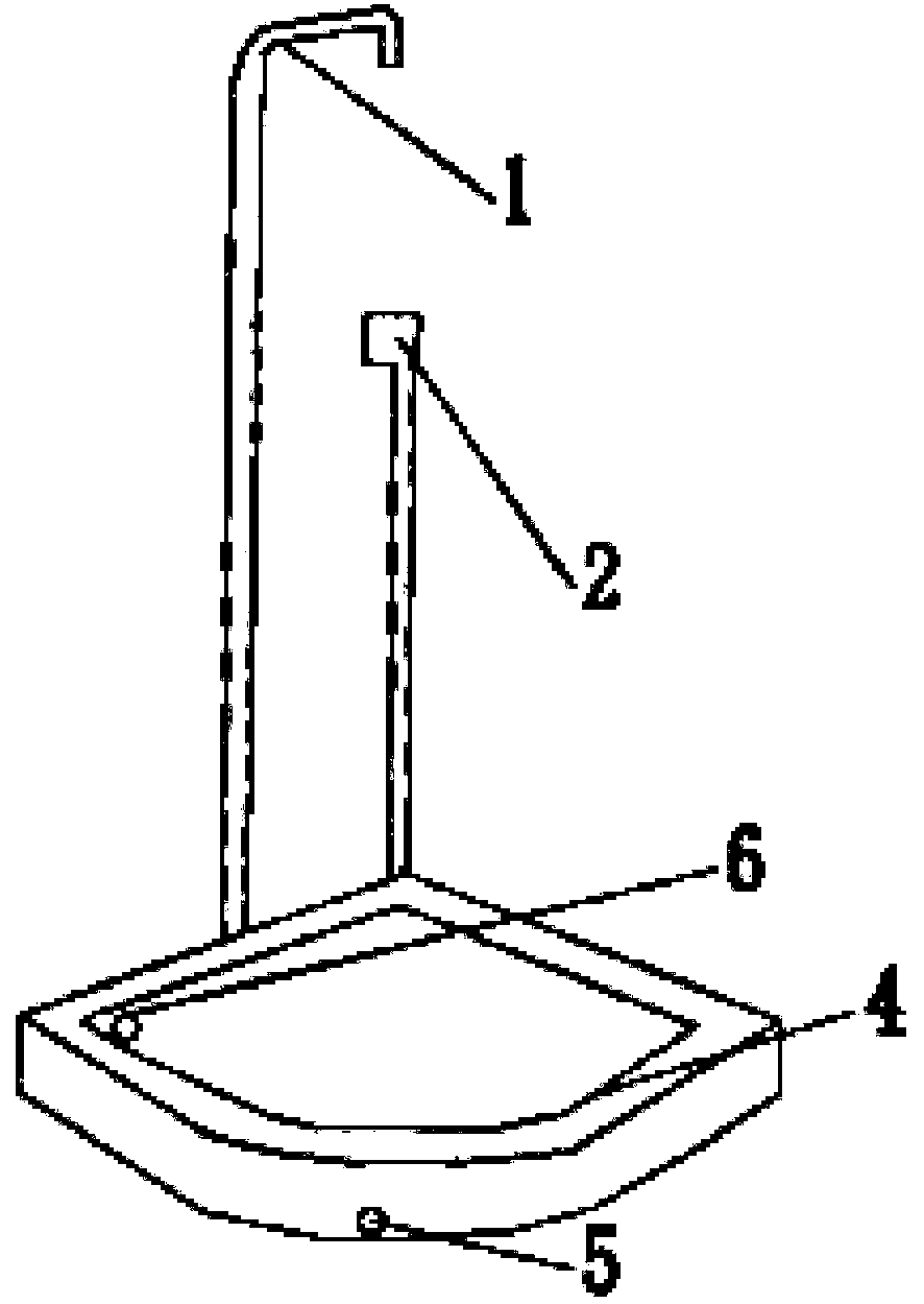 Efficient heat energy self-circulating type hot water supply device