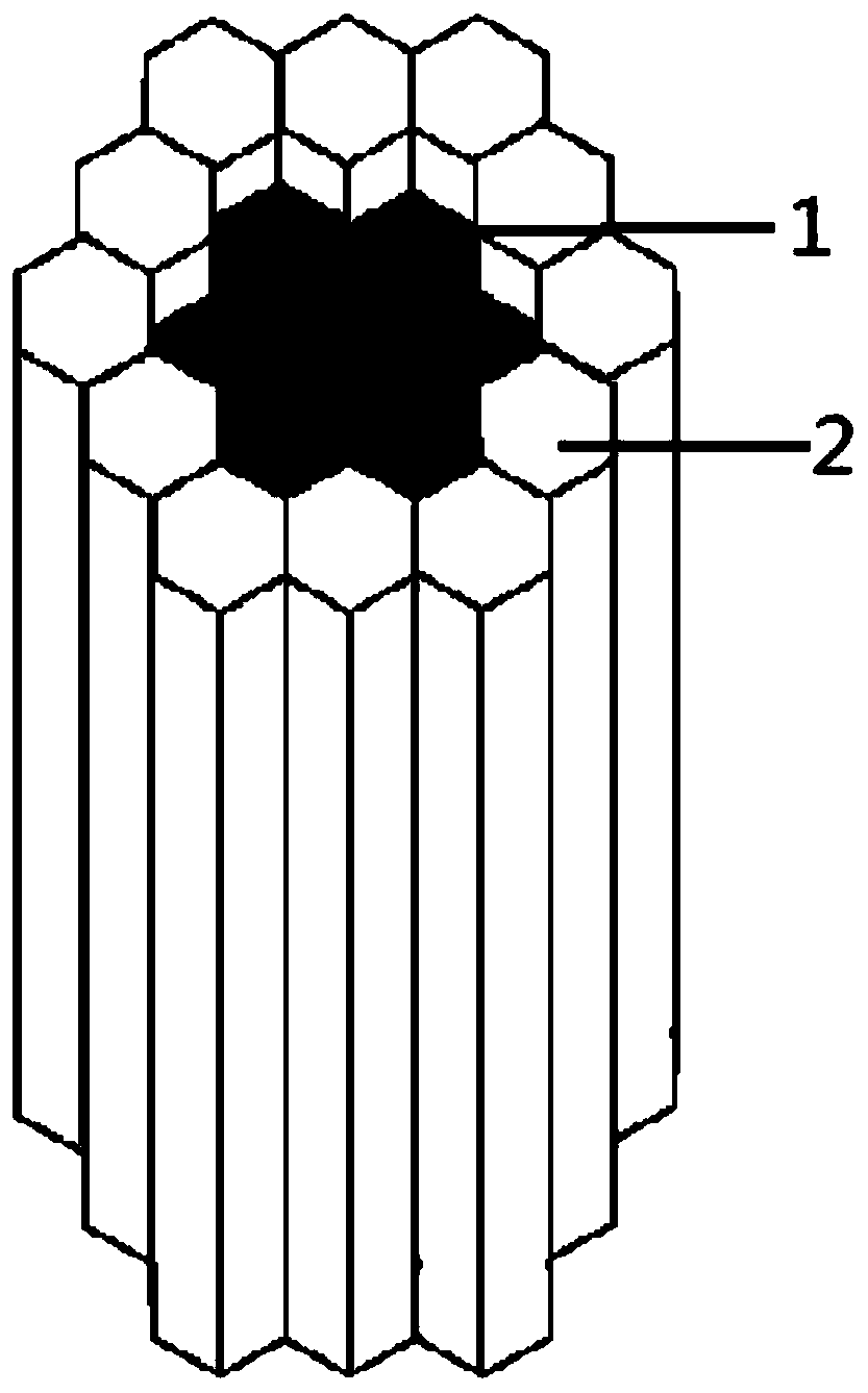 Optical fiber panel and preparation method thereof