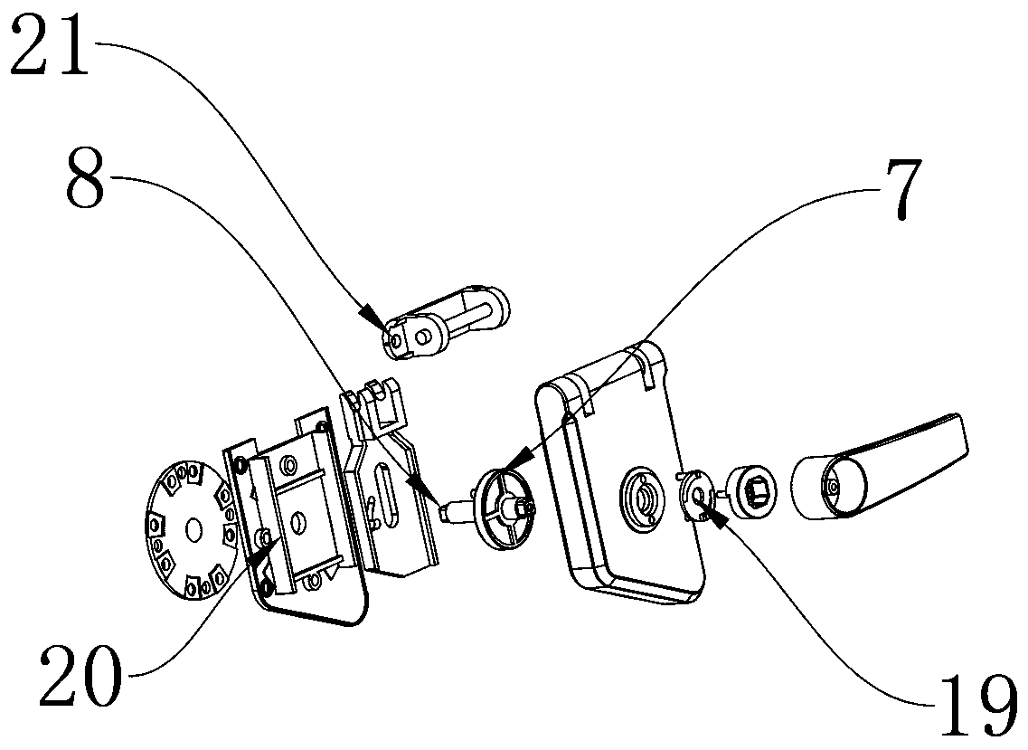 Lock with hinge function