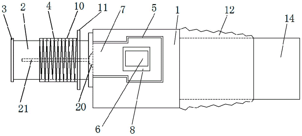 Electric connection plug