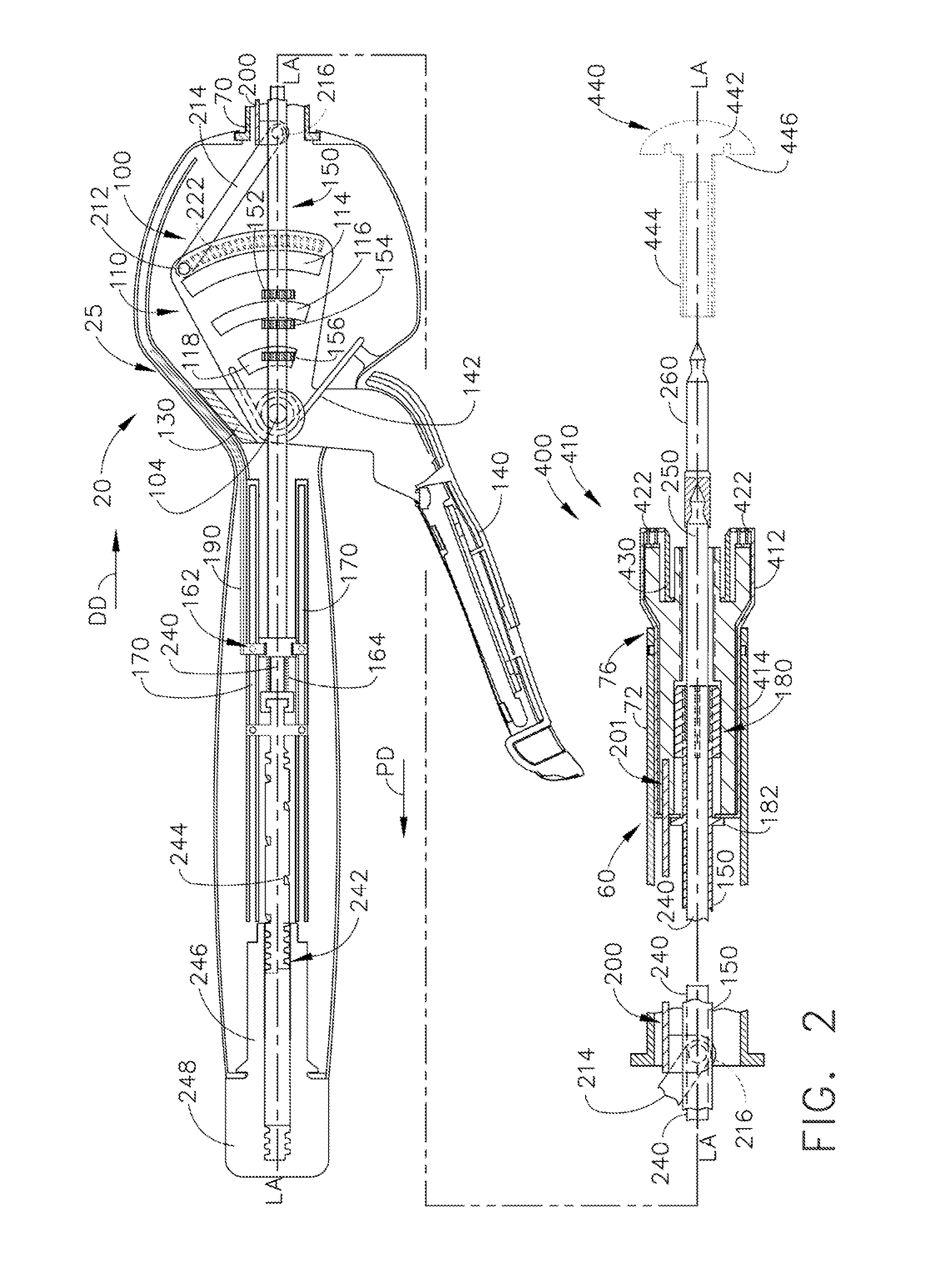 Modular tool heads for use with circular surgical instruments