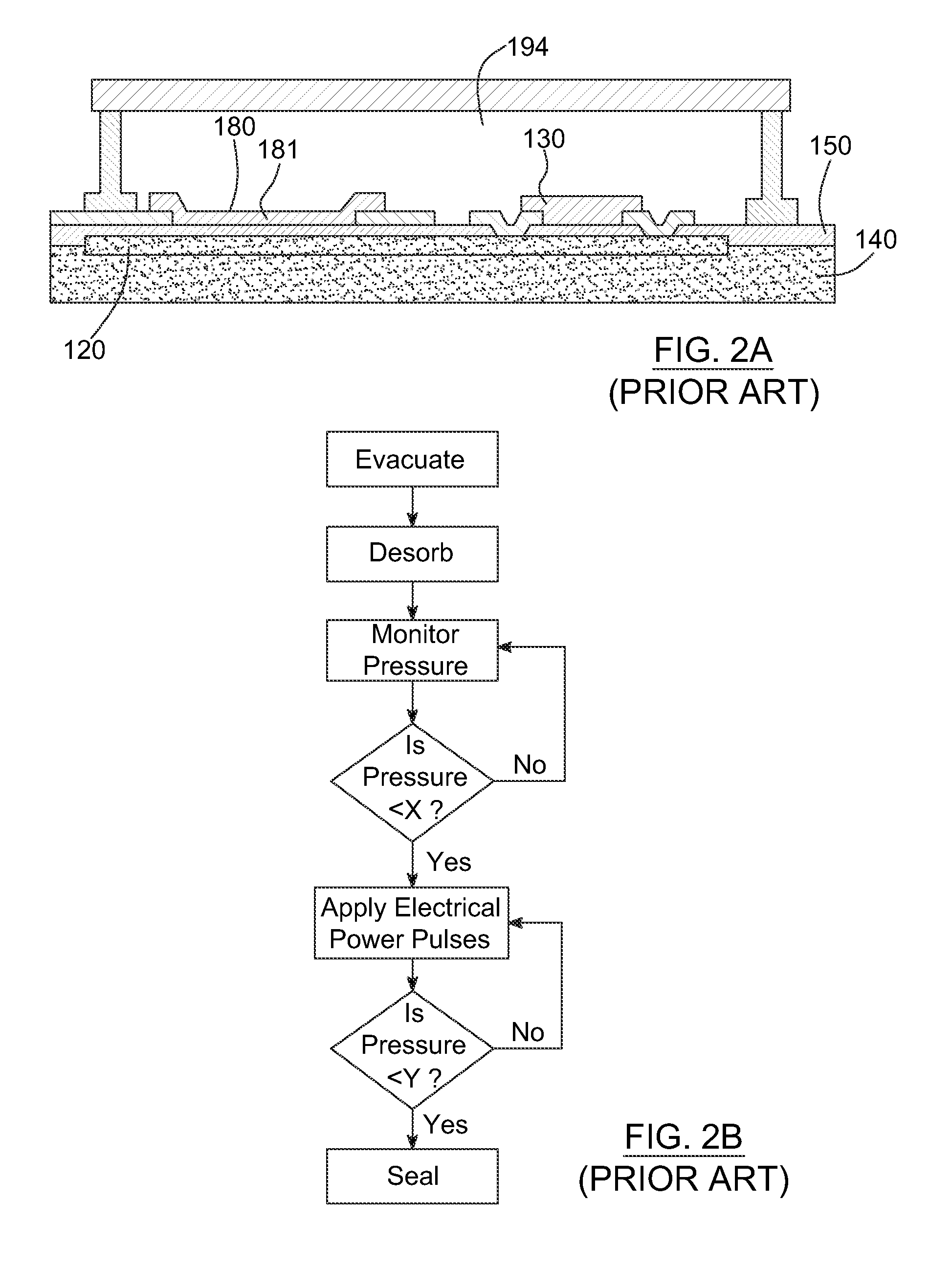 MEMS-based getter microdevice