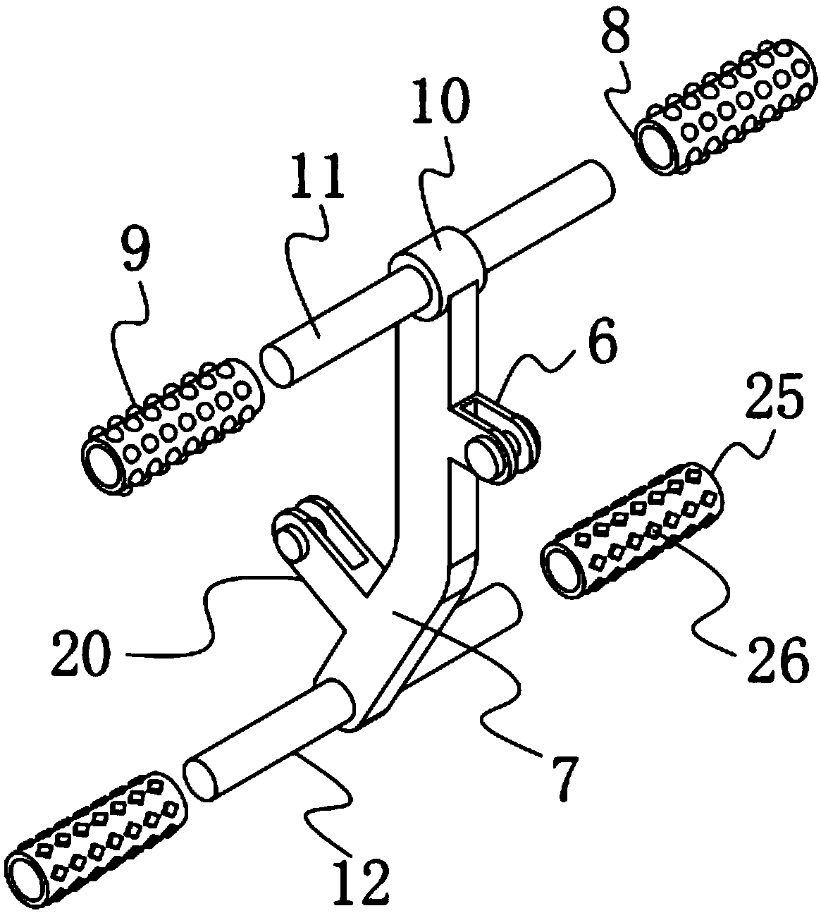 Cardiology rehabilitation training device