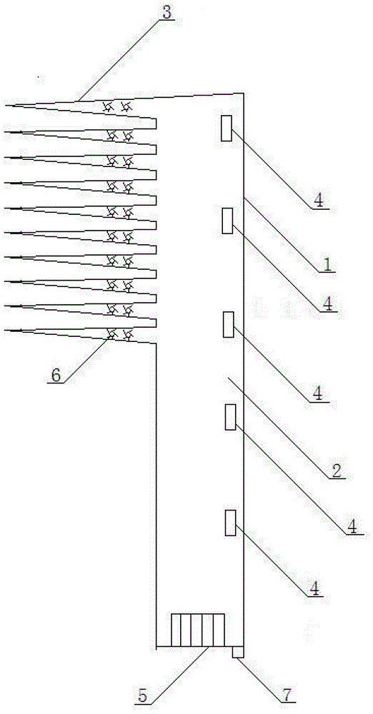 Colorful flashing comb