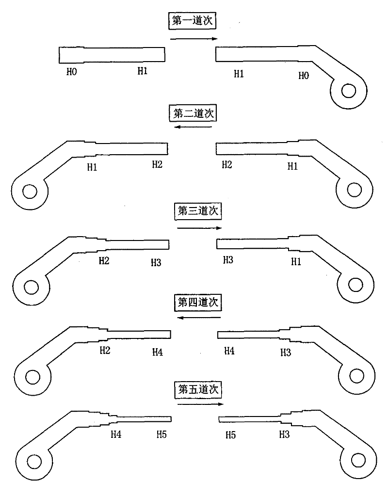 Control method for stopping reversible cold-rolling mill