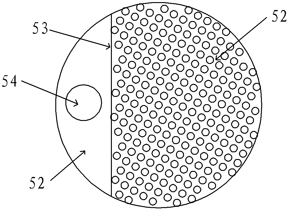 Sieve-plate tower used for sintering machine flue gas desulfurization and desulfurization process thereof