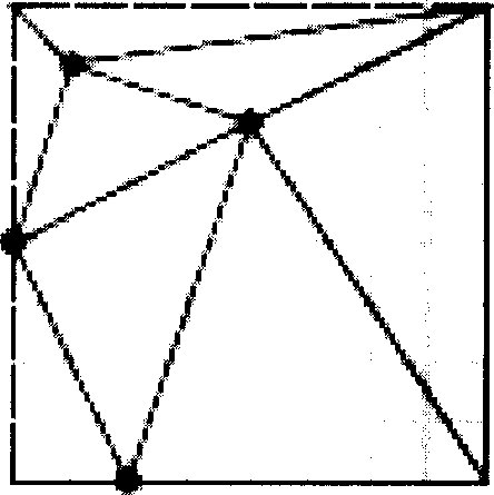 Real time drawing method of vivid three dimensional land form geograpical model