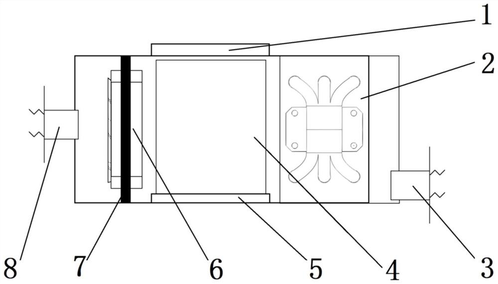 An air purification device with disinfection function based on hydroxyl radicals