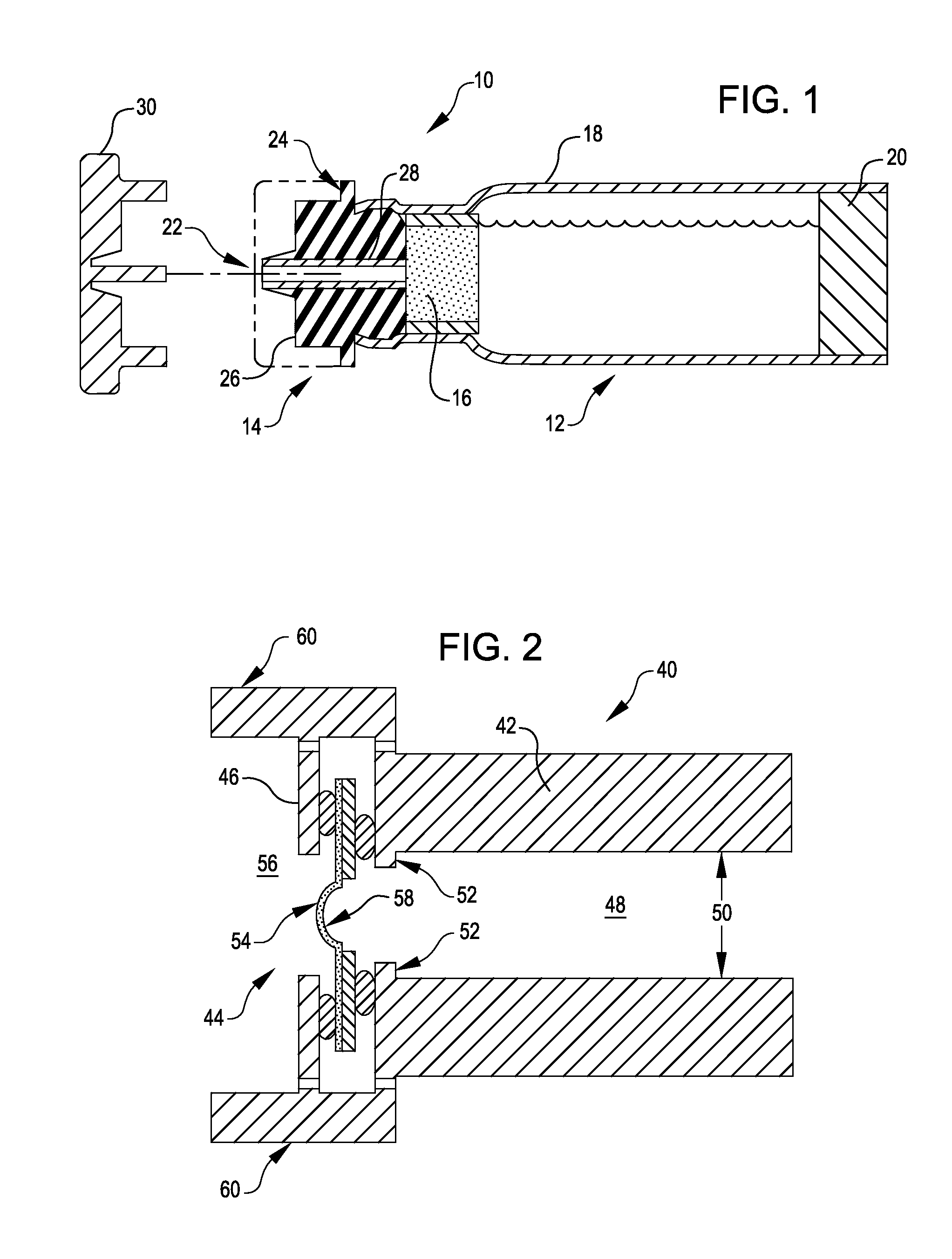 Self-puncturing liquid drug cartridges and associated dispenser