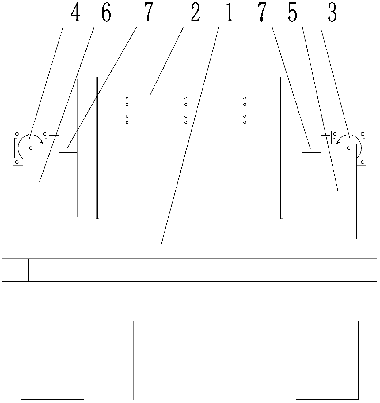 Coupled vibration simulation experiment table of aero-engine hydraulic pipeline system