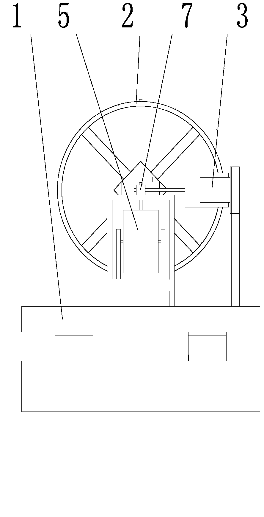 Coupled vibration simulation experiment table of aero-engine hydraulic pipeline system