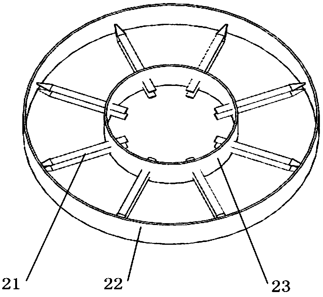 Ionic wind generating device