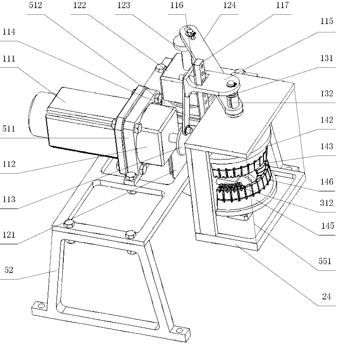 Oral environment simulation test machine