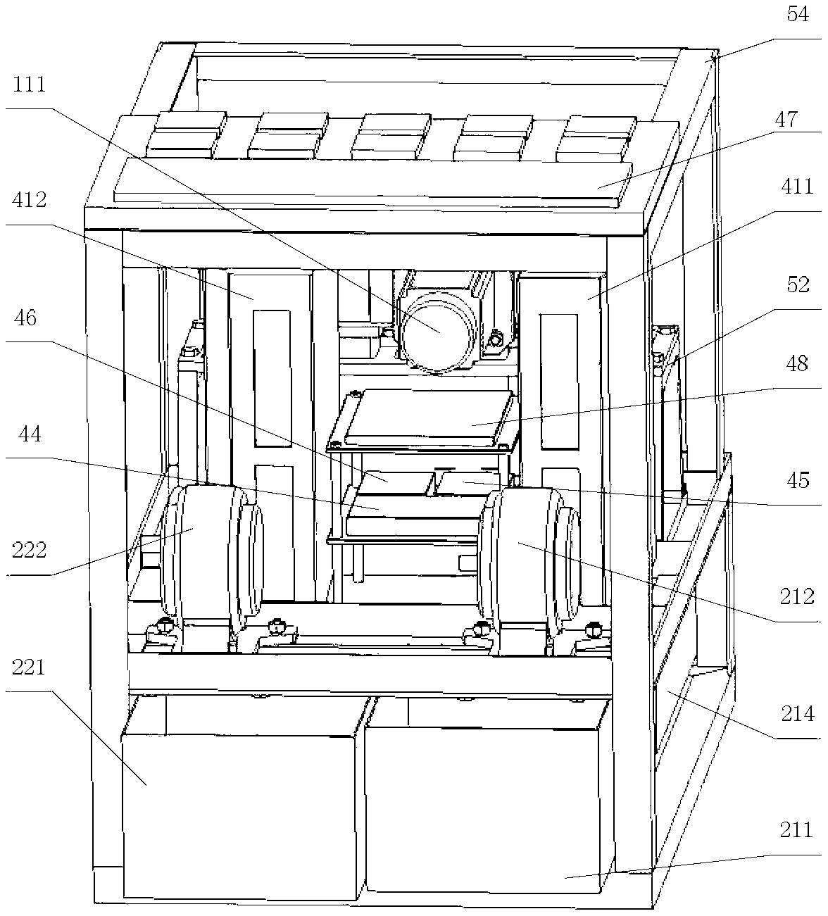 Oral environment simulation test machine