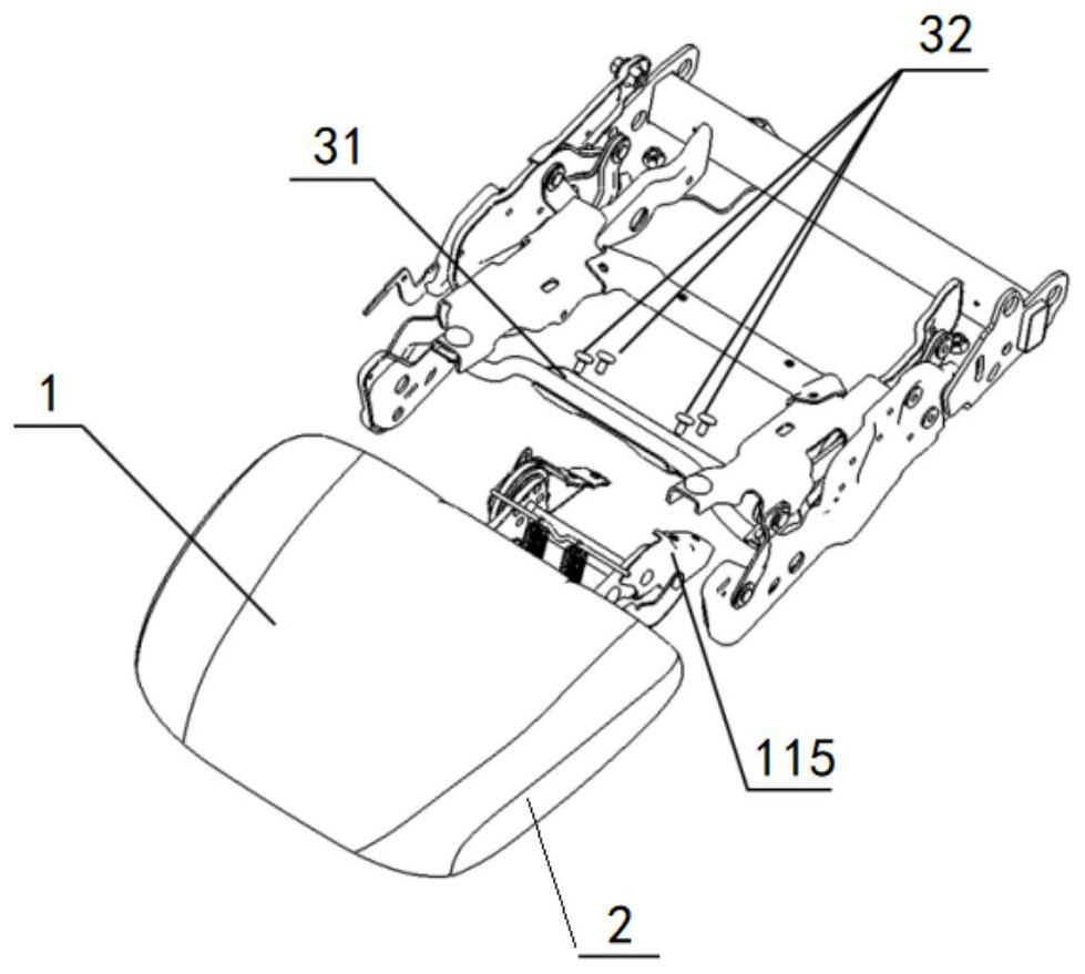 Child sleeping car seat device