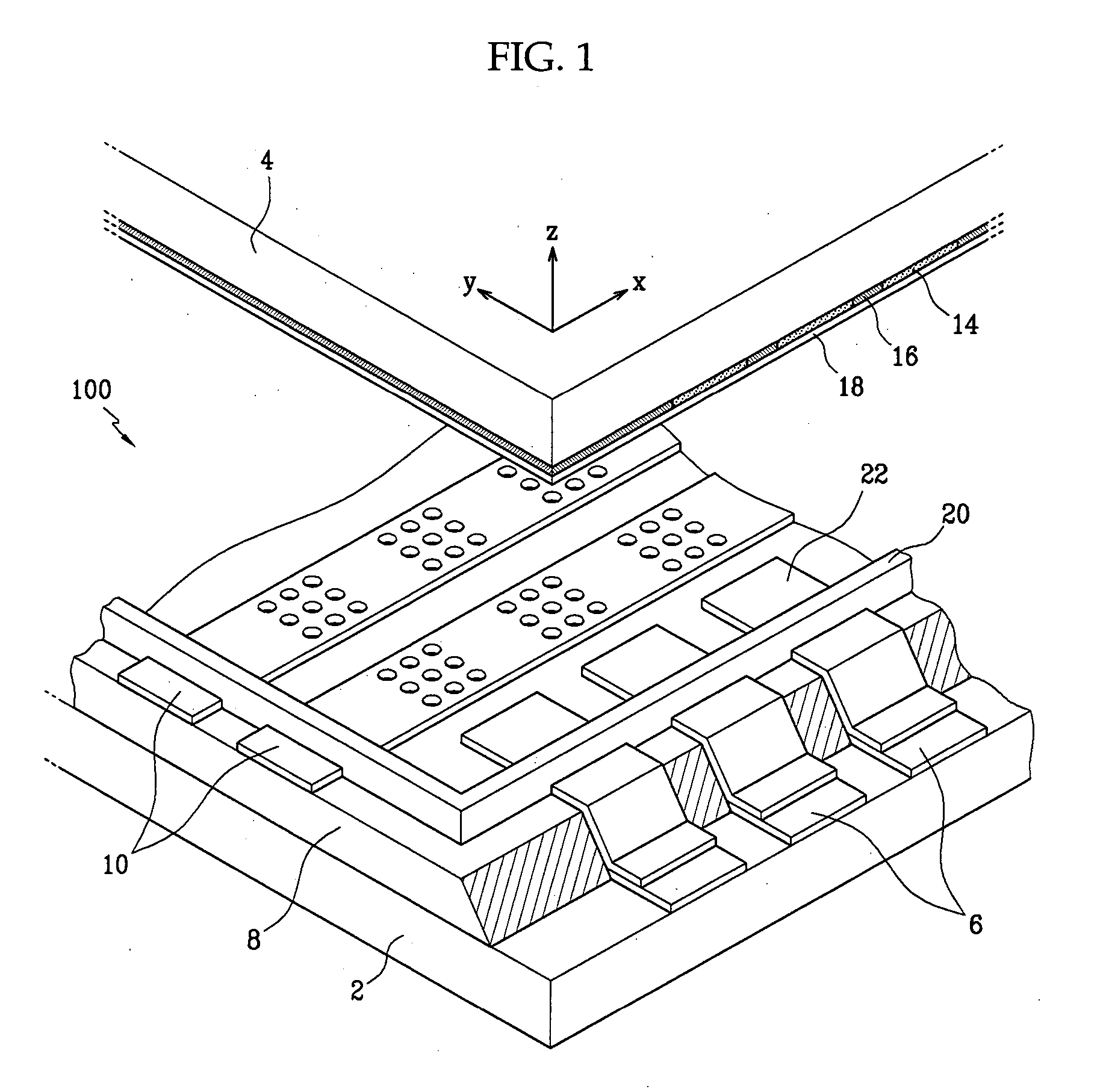 Electron emission device including conductive layers for preventing accumulation of static charge