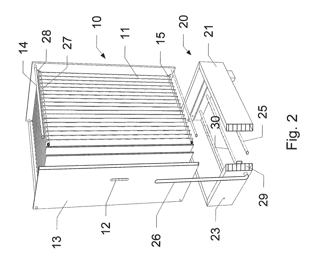 Filtration arrangement for micro, ultra and nanofiltration