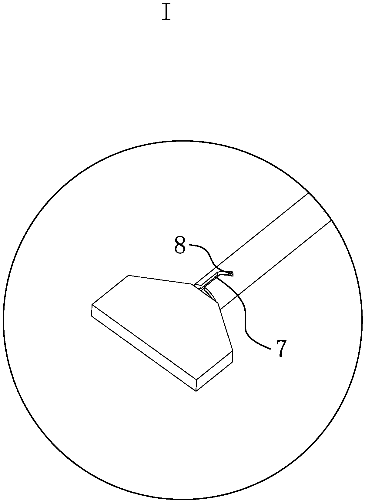 Dredging brush of urinary catheter