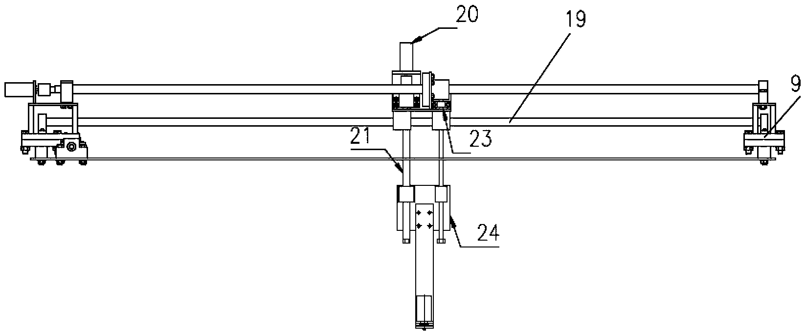 Intelligent tea leaf picking machine