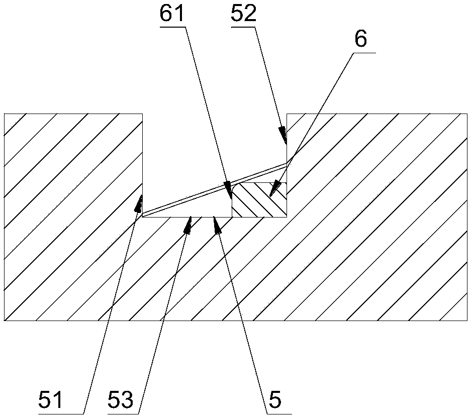 Arc-shaped steel backing plate processing device for brake pad