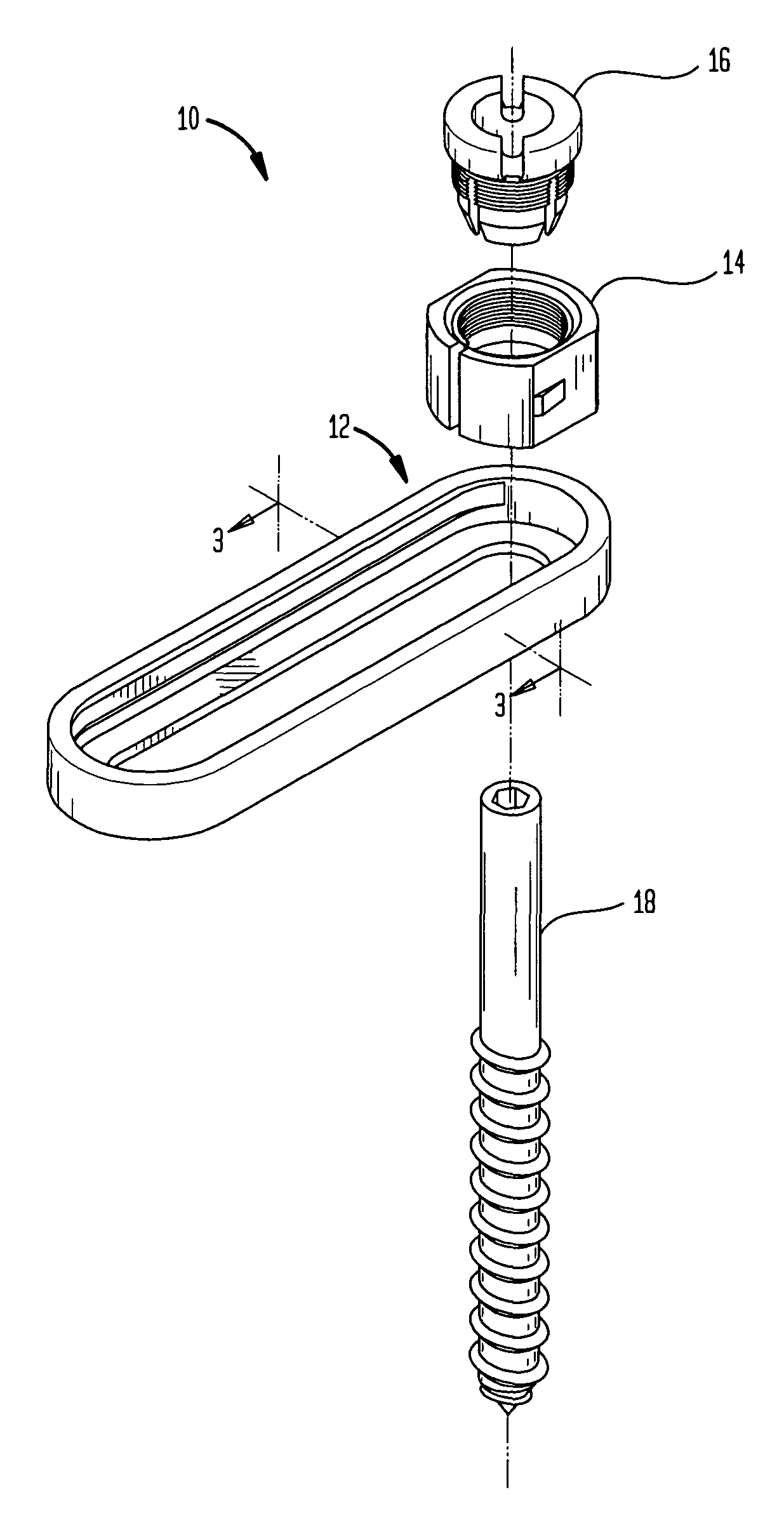 Multi-axial bone plate system